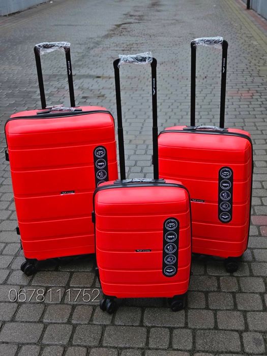 100% polypropylene WINGS HWF01 Польща валізи чемоданы ручна поклажа