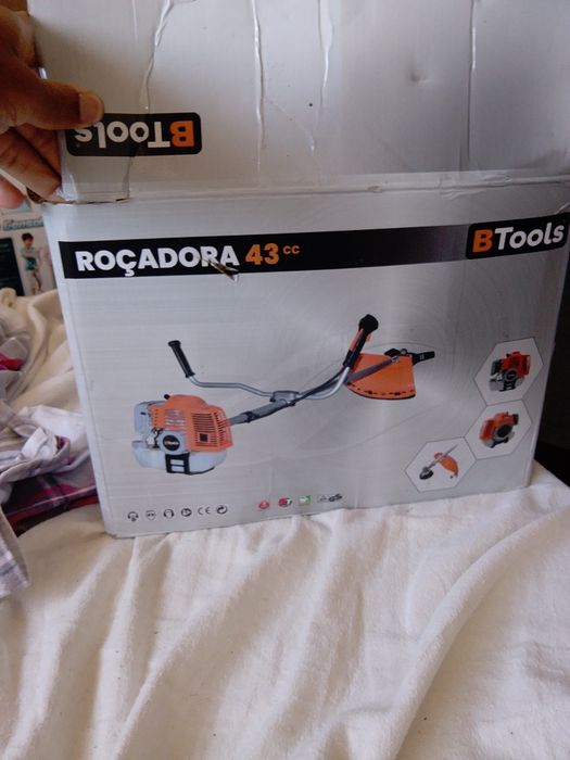 roçadora BTools 43cc nova