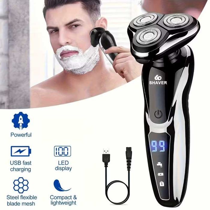 Універсальна бритва 5-в-1 Shaver 4D + 2 комплекти запасних лез!