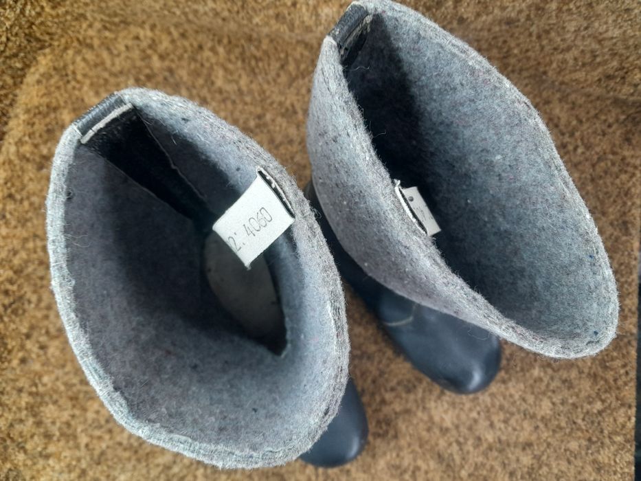 Чоботи утеплені на войлоці