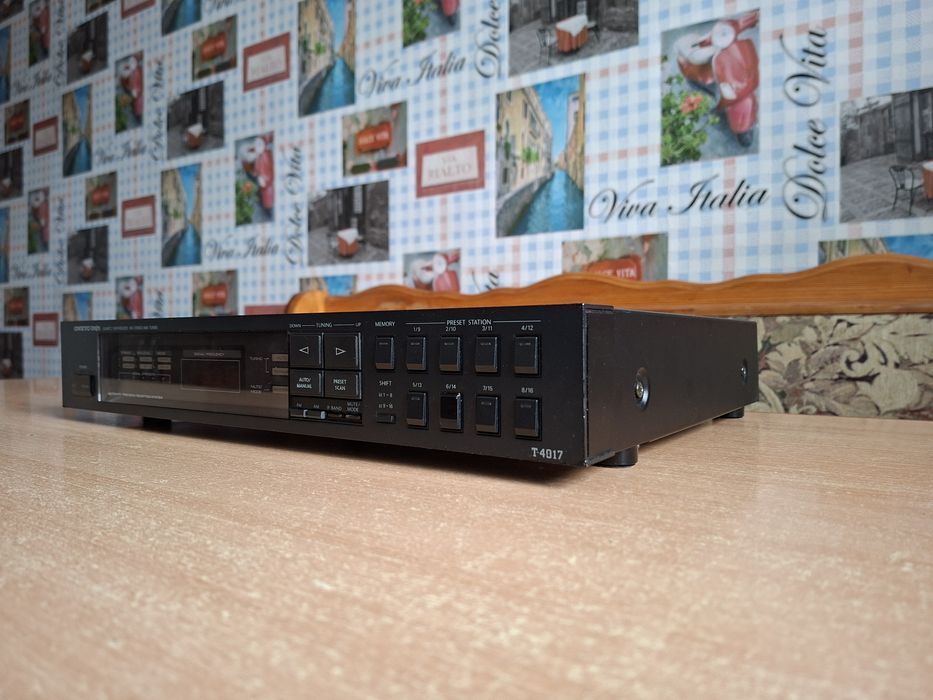 Японский винтажный стереотюнер Onkyo T-4017,FM/AM,гарантия!