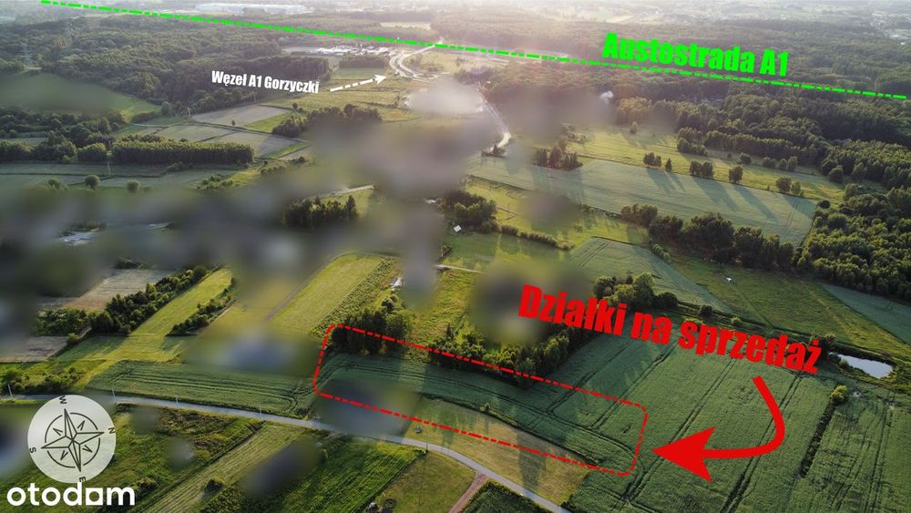 Idealna działka budowlana pod dom (media, dojazd)