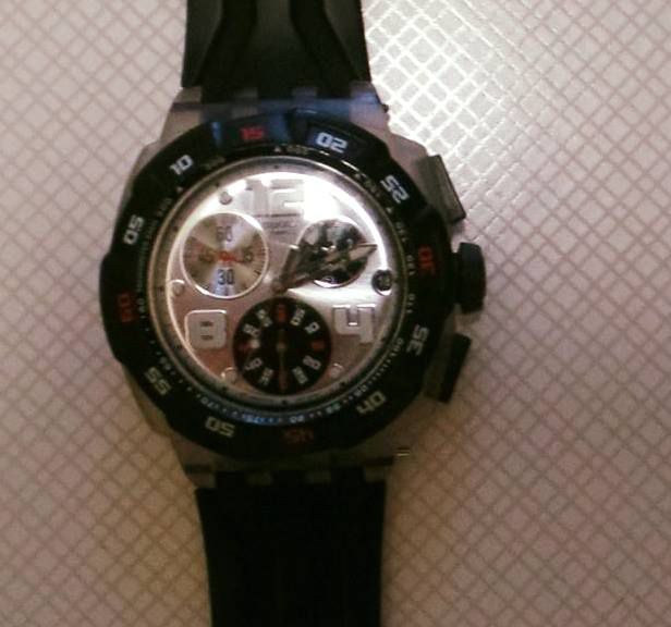swatch chronograph