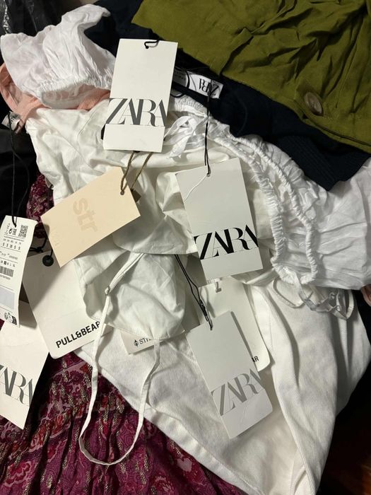 Pakiet nowych ubrań z metkami Zara 5kg na vinted KAT A