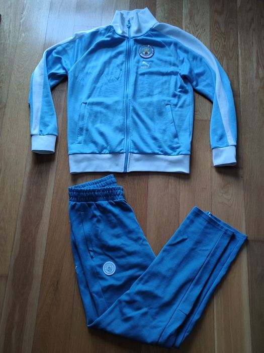 Fato treino Puma original Manchester City futebol casaco calças edição