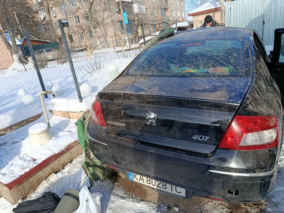 Продам власне авто після ДТП пежо 407 2.0 hdi