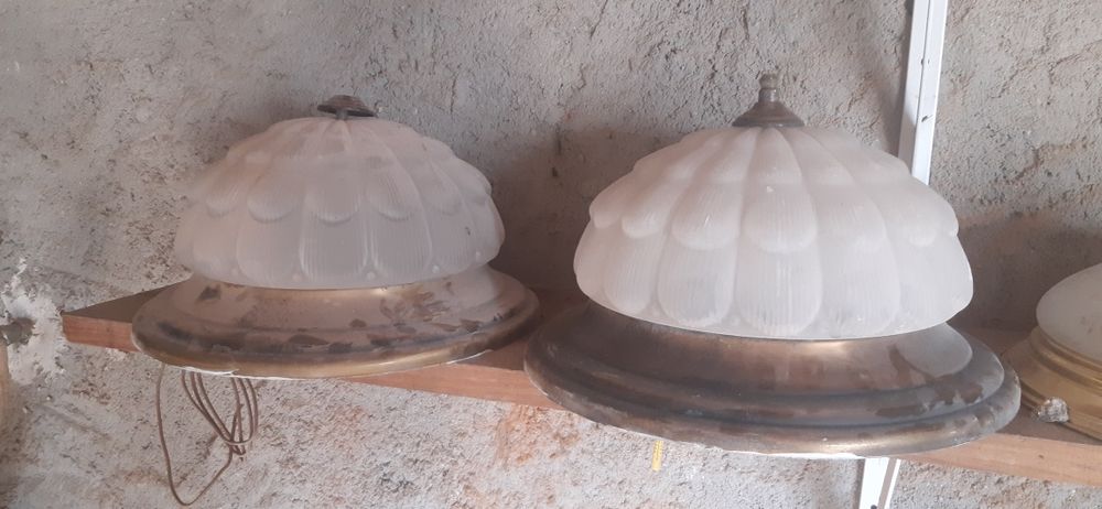 2 candeiros de tecto