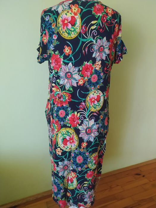 Sukienka cotton 65 proc 35 poliester XXL