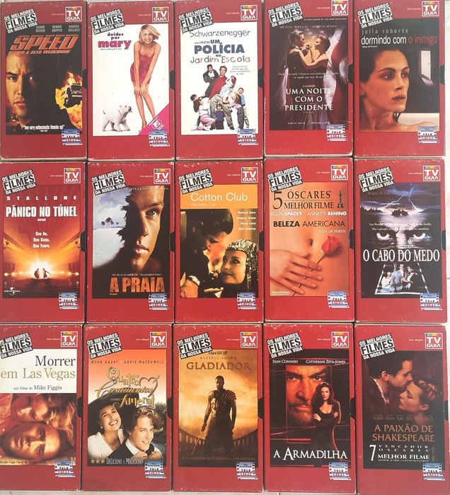 15 filmes VHS TvGuia