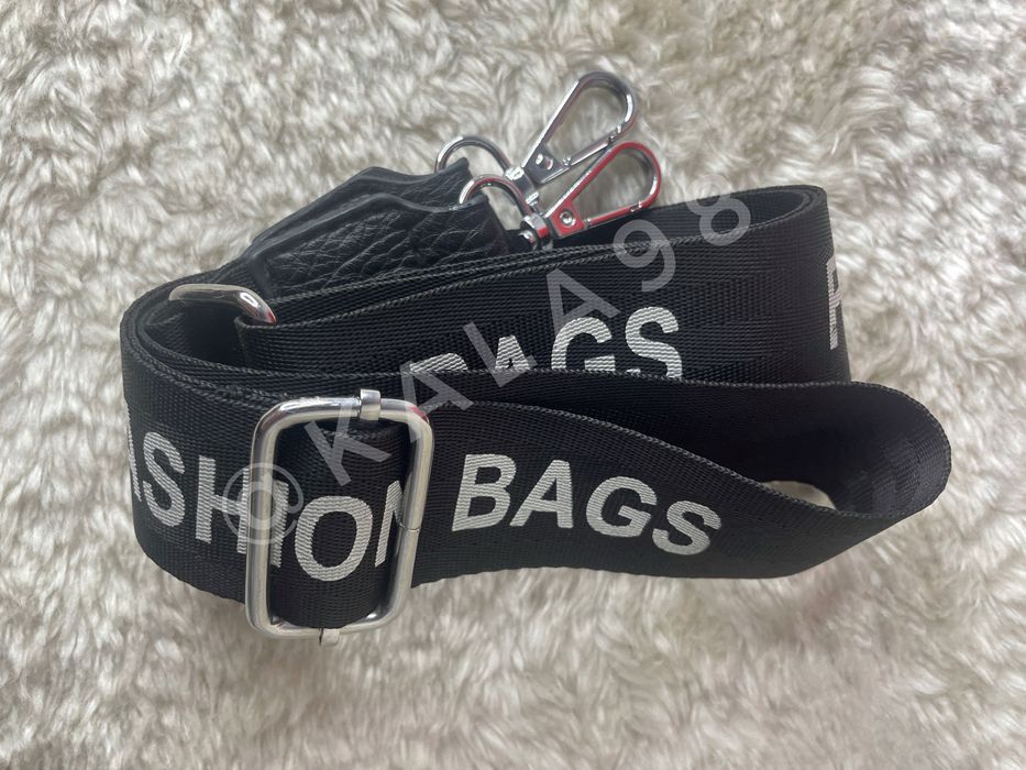 Pasek do torebki z regulacją długości zapinany na karabińczyki