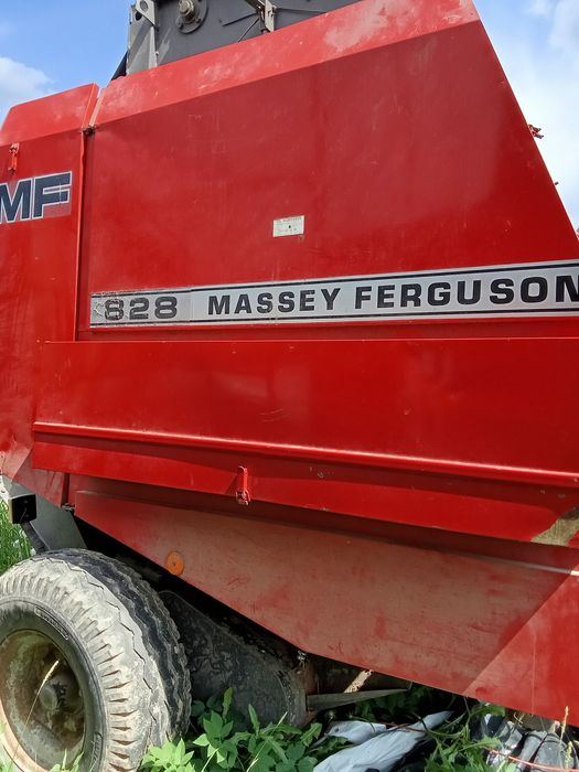 Prasa Massey Ferguson 828 rolującą jak vicon sipma