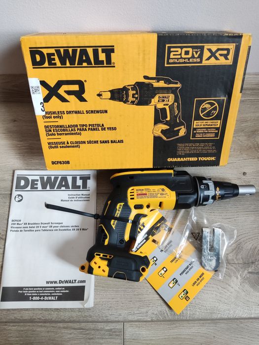 DeWalt DCF 630 — Універсальний та Надійний Шуруповерт  викрутка