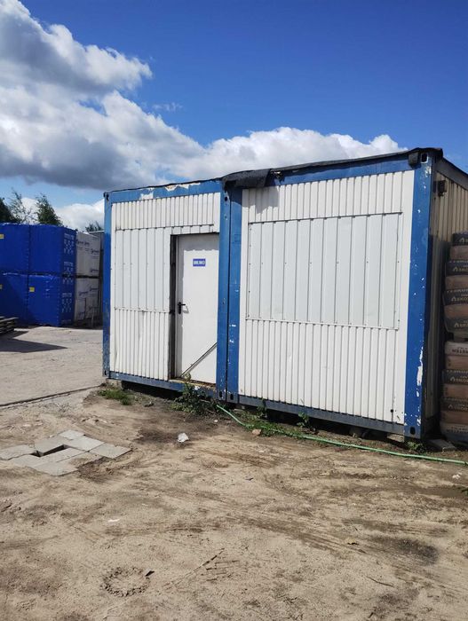 Kontener budowlaby/ biurowy uzywany  podwójny 12m × 6 m
