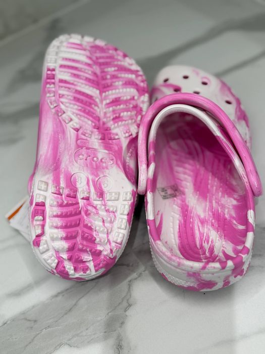 Сrocs дитячі 35-36 розмір чорні/рожеві/кольорові /детские crocs /крокс W6