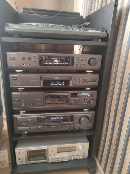 Wzmacniacz Technics su-a700 amplituner Technics sa-ex320 . Sa-ax530