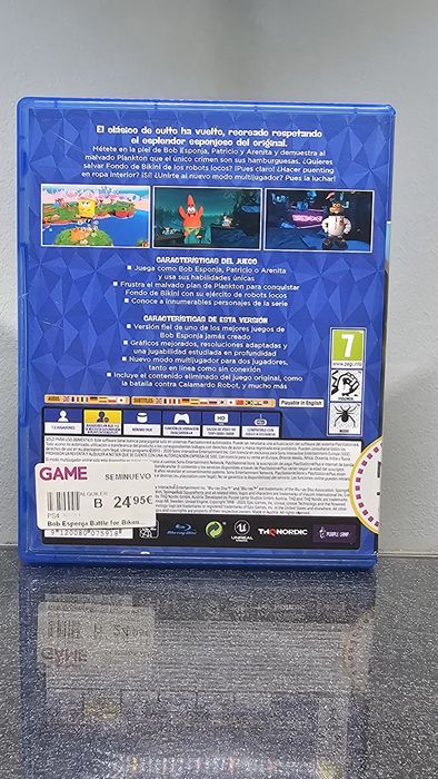 SpongeBob Squarepants Battle for Bikini Bottom Sponge Bob PS4