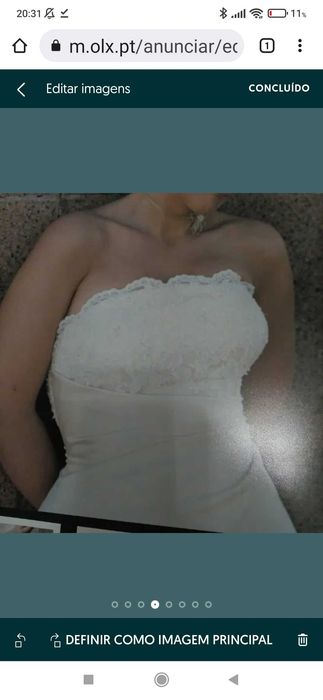 Vestido de noiva da Penhalta