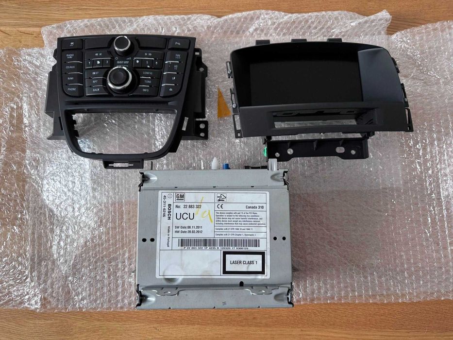 Radio Opel NAVI 600 - ekran, jedn centralna i panel Astra J, Insignia