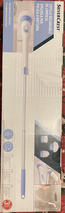 Escova recarregável de limpeza