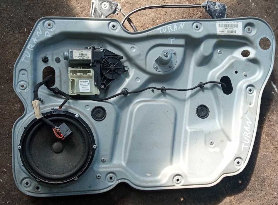 mechanizm podnośnik podnoszenia opuszczania szyb vw Touran