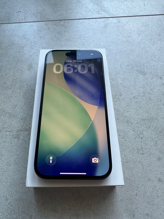 iPhone 15 Pro Czarny Black Titanium 91% kondycji baterii