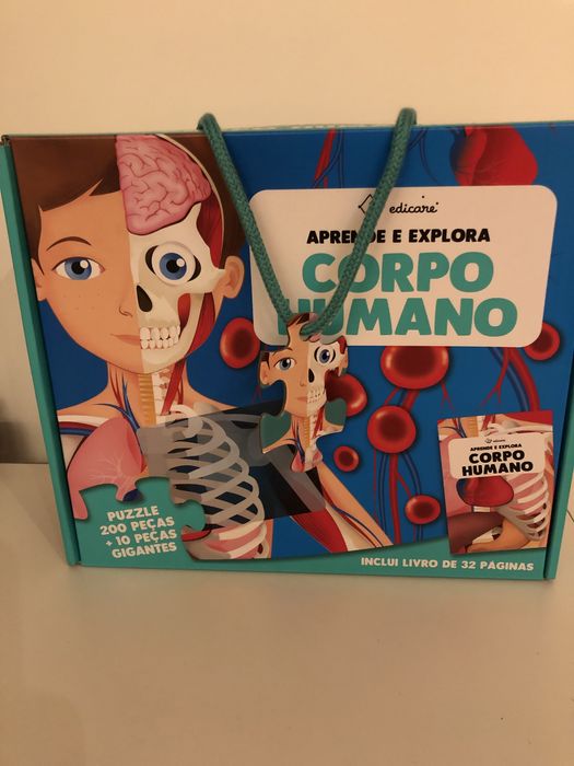 Puzzle corpo humano 210 pecas edicare