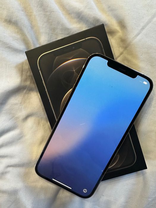 iPhone 12 Pro Max 128 GB Gold | Pudełko + kabel