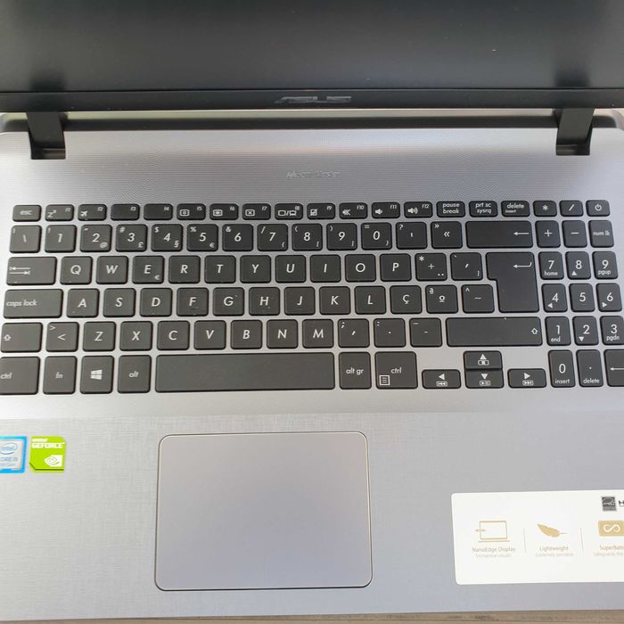 Asus A507U processador i5-8250, sem anomalia