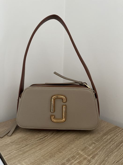 Torebka na ramie marc jacobs bezowa brazowa