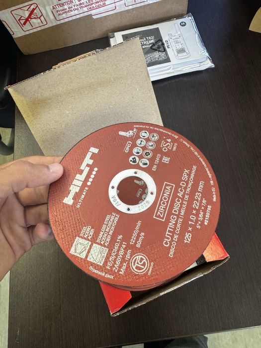 25 disco de corte hilti
