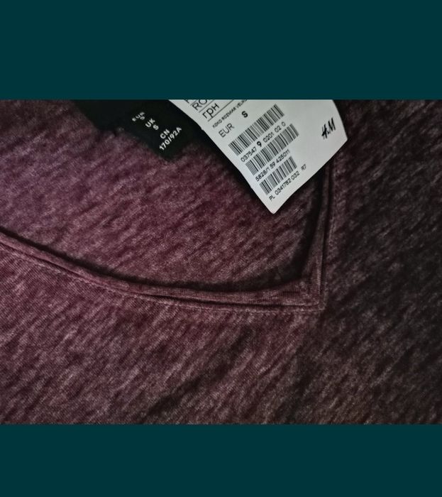 H&M nowa koszulka t-shirt bluzka basic. prosty, klasyczny. Regular fit