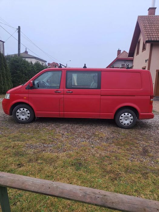Volkswagen Transporter  Volkswagen Transporter T5 długi versja mixt 6 os.