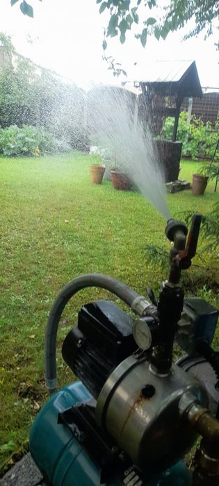 Pompa do wody ogrodowa  grudfox gardena 800w sprawna tanio
