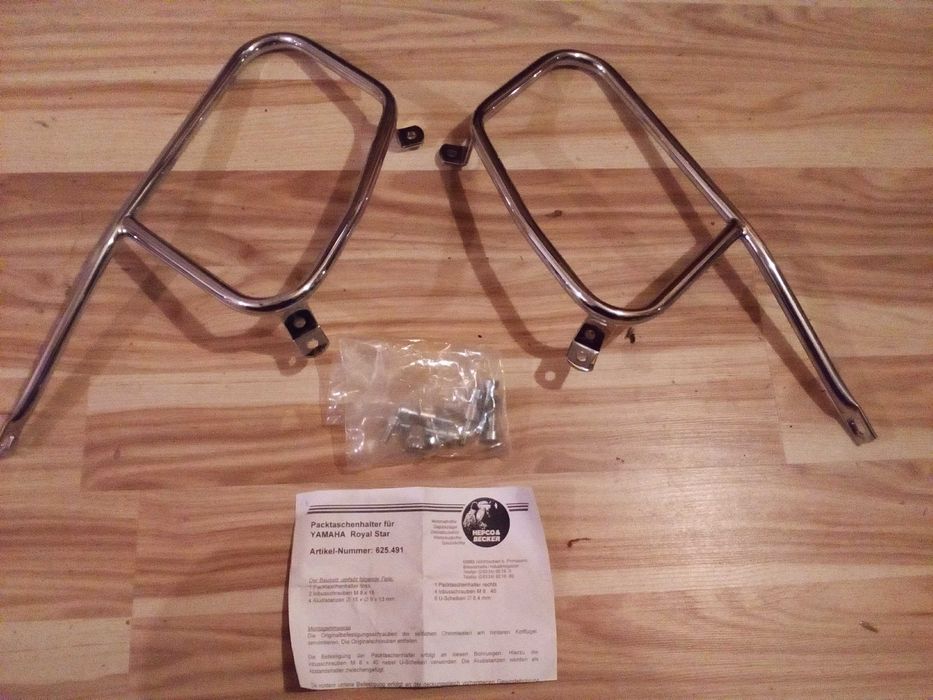 Yamaha XVZ 1300 Royal Star stelaże pod sakwy Nowe hepco&becker