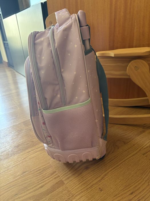 Conjunto mochila+lancheira+estojo