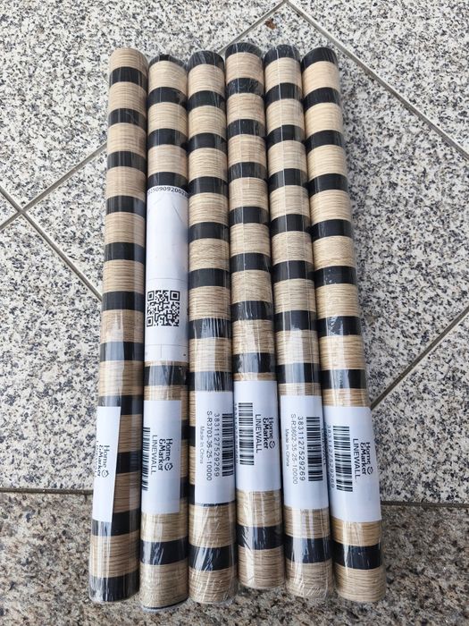 6 rolos papel parede Home & Marker