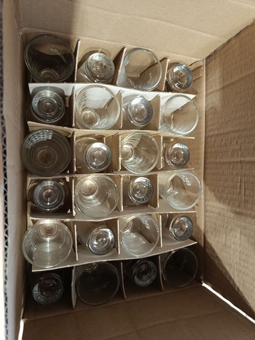 24 kieliszki nowe Bols Platinum 50ml