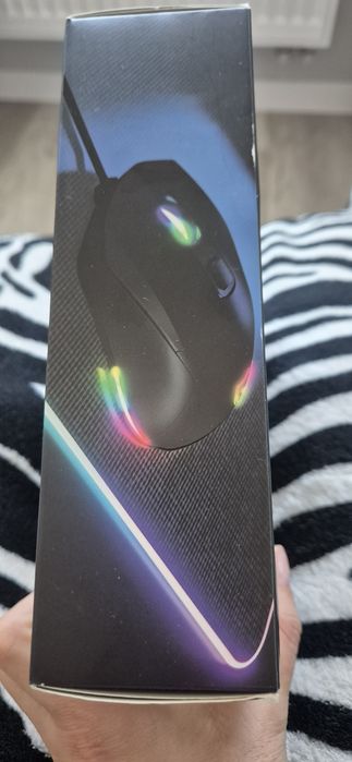 Mysz gamingowa BATTLETRON Gaming Mouse Pro RGB 8000 DPI - NOWA