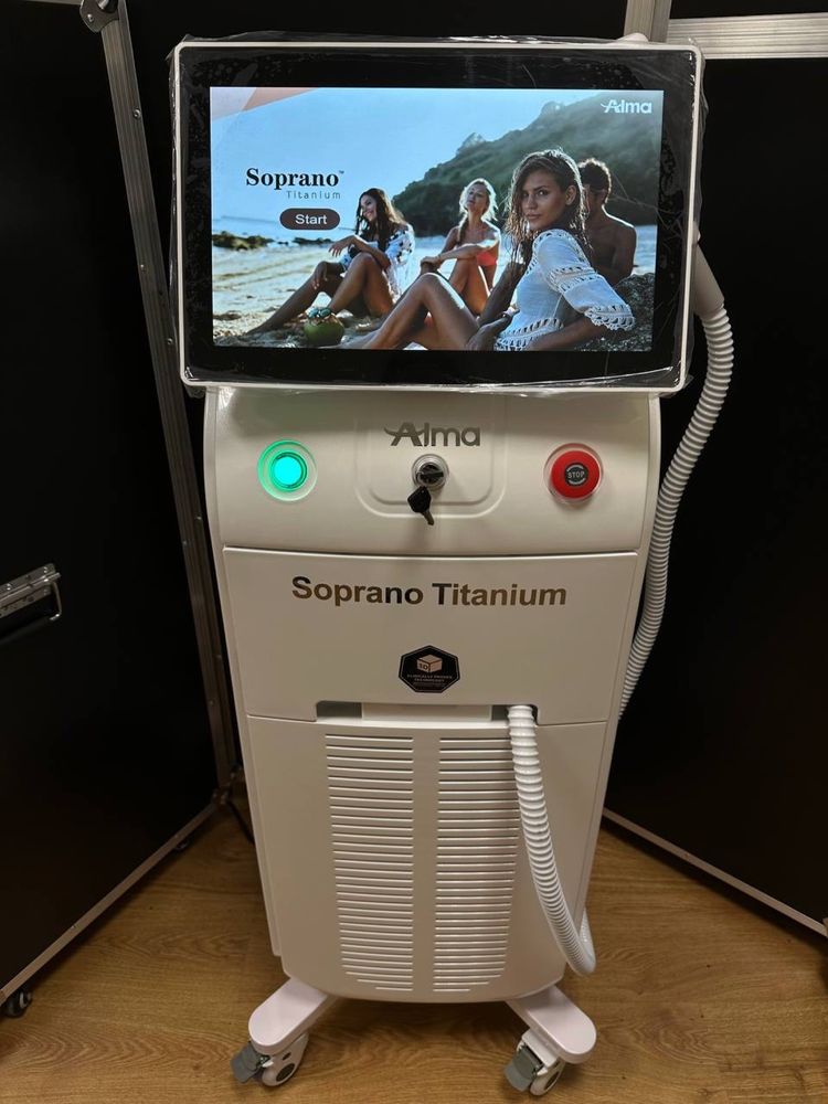Soprano TITANIUM Alma 1600W Сопрано Титаниум Алма 1600 Вт Диодный лаз ...