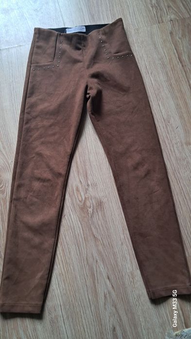 Zara legginsy getry spodnie jesień 134
