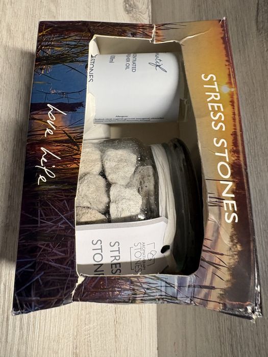 zestaw aromaterapeutyczny Emotif "Stress Stones"