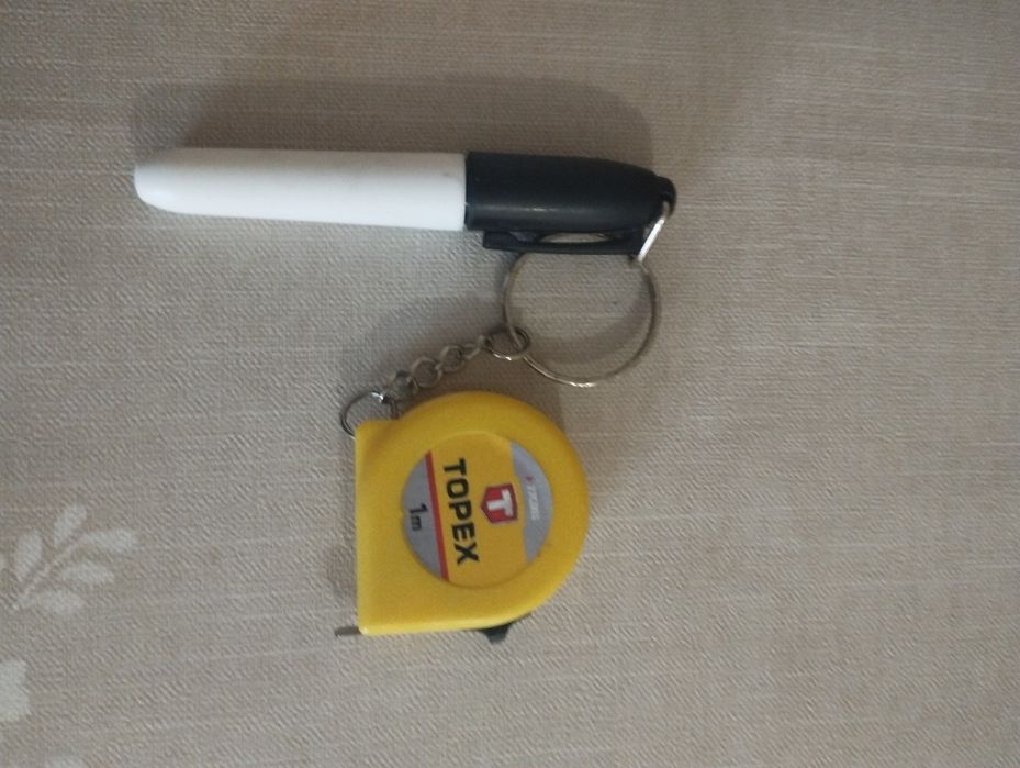 Маркер+рулетка(рулетка 1м