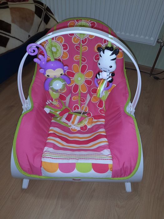 Детское Кресло-Шезлонг FISHER-PRICE Цветочное конфети