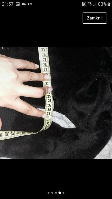 Czarny sweter h&m