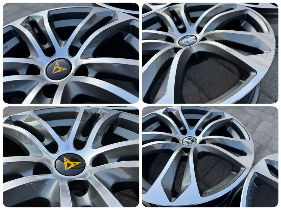 FELGI Alusy 18 Cupra BMW Infiniti Q30 QX30 Mercedes 5x112 8J ET35 #147