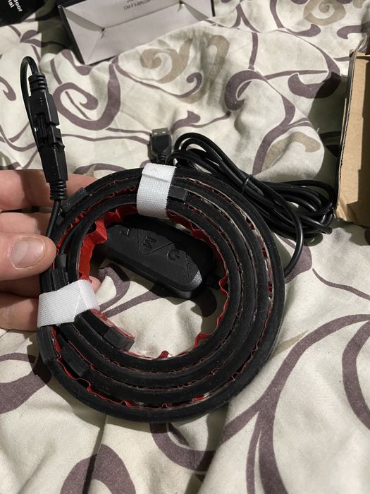 RGB LED лента для монитора 27