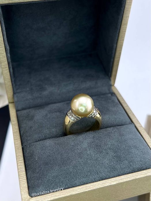 Набор с жемчугом  Бренд YVEL оригинал золото 750