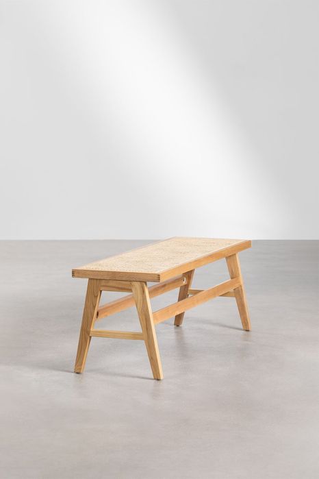 Banco 110 cm em madeira