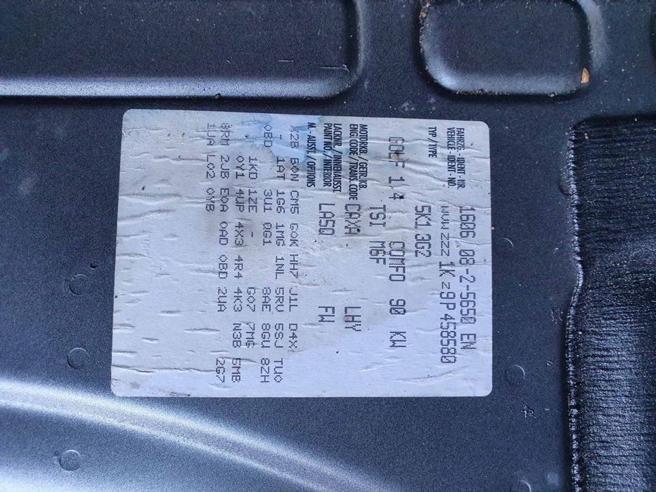 Разборка VAG фольцваген гольф 6 1.4 tsi CAXA механика 6 ст купе