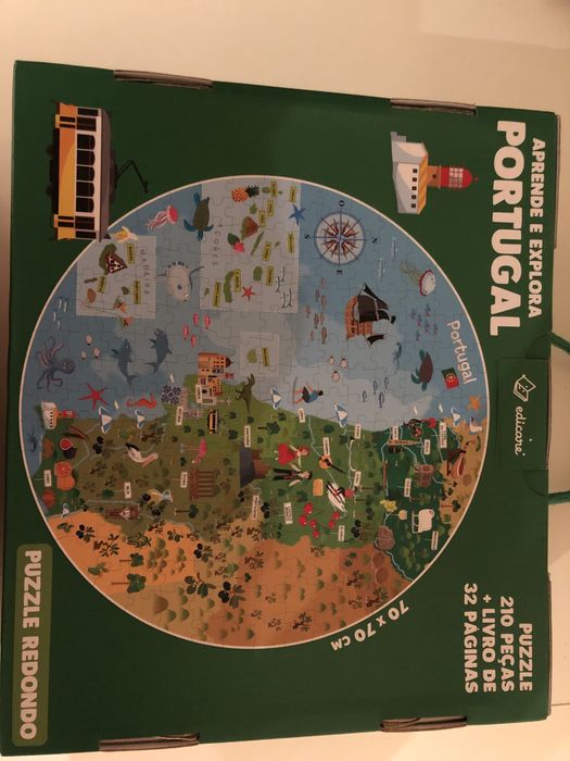 Puzzle Portugal 210 pecas edicare